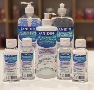 PROMO GEL HYDROALCOOLIQUE SANIDIFF FABRIQUE EN FRANCE