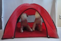 Lot de tente pour chien