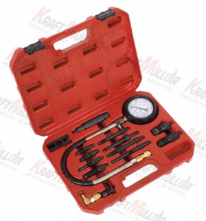 KRZFTMULLER,Testeur de pression de compression de moteur diesel 16pc