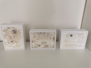 Décoration cadre lumineux image en 3d