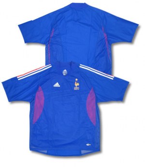 ADIDAS Maillot Equipe de FRANCE bleu