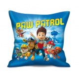 Coussin 35 cm - paw patrol - bleu