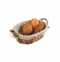 Corbeille à pain en osier