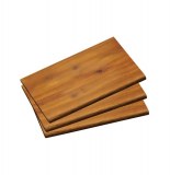 Planche à découper 23 x 15 cm - lot de 3 - bois