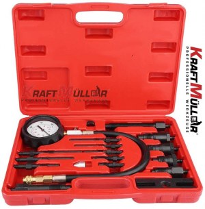 KRAFTMULLER,kit 17 testeurs de Compression pour Diesel en cuivre et Acier Inoxydable te...