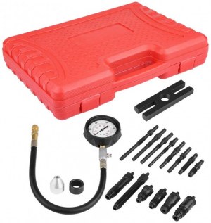 KRAFTMULLER,kit 17 testeurs de Compression pour Diesel en cuivre et Acier Inoxydable te...