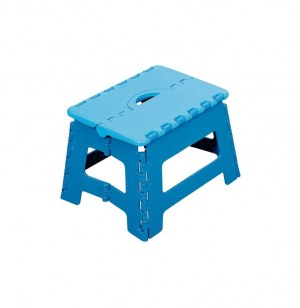 Marche-pied pliable - bleu