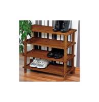 Range chaussure bois - meuble de rangement