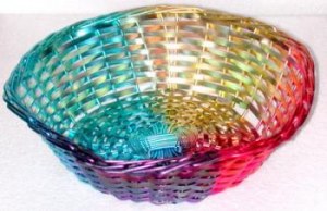 Panier en metal art de la table