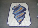 MOSAIQUE PISCINE MOTIF COQUILLAGE