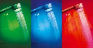 POMMEAU DE DOUCHE LED