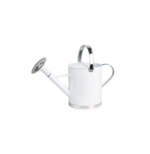 Arrosoir en zinc - blanc - jardinage