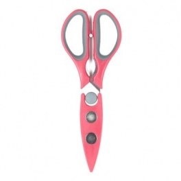 Ciseaux de cuisine - secret de gourmet - coloris assortis