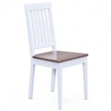 Set de 2 chaises - westerland - blanc