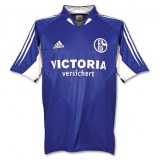 E Adidas Schalke 04 H JSY Maillot Bleu