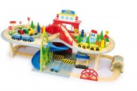 Chemin de fer à deux niveaux