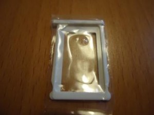 Tiroir blanc carte SIM iPhone 3G / 3GS