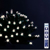Guirlande lumineuse - 80 led - blanc chaud