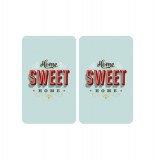 Planches à découper en verre - lot de 2 couvres plaques universels -