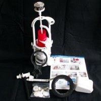 Mecanisme wc 2 poussoirs complet