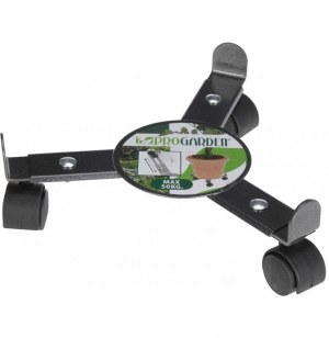 Support à roulette ajustable pour pot - metal - pro garden
