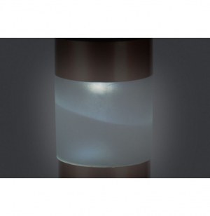 Balise solaire led - cuivre - jardin