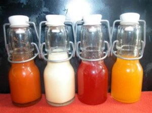 Fiole alimentaire 5 cl avec fermeture