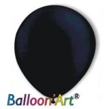 Sachet de 100 ballons noir