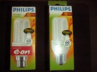 Ampoule eco Philips 11watt=60watt