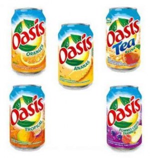 OASIS SCHEWPPES ORANGINA