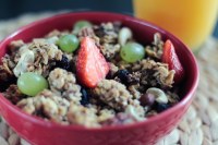 Kellogg's - céréales extra granola au chocolat noir et noisettes grillées