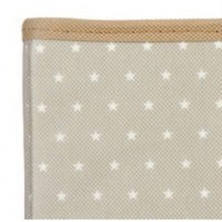 Bac de rangement - lot de 3 - taupe