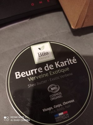 Beurre de karité bio vegan