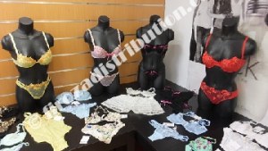 Lingerie Christies et Naory 90% de parures