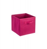 Bac de rangement - polypropylène - fushia