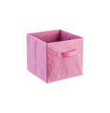 Bac de rangement - polypropylène - rose