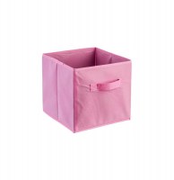 Bac de rangement - polypropylène - rose