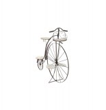 Vélo porte-plantes - fer et bois - décoration