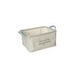 Panier de rangement - polyester - 2 anses