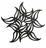 Dessous de plat flame noir - koziol