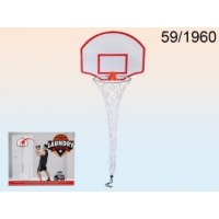 Panier à linge à accrocher - basket-ball - accessoire de salle de ba