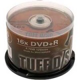 DVD+R TUFFDISC 16 x par 200