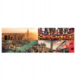 Tableau ville - 90 x 30 cm - décoration murale