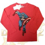 Lots de 50 T-Shirts ML garçon CAPTAIN AMERICA (MARVEL)