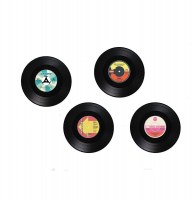 Dessous de verre - lot de 4 - d 11 cm