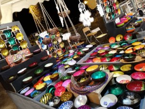 Bol en noix de coco emaille