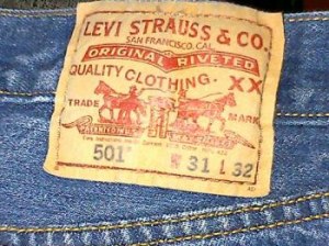 Lot de Jean's Levis 501