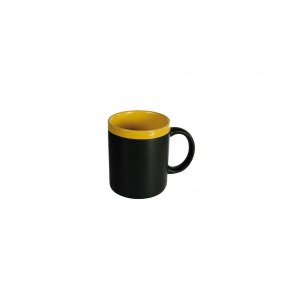 Mug mémo - noir - céramique