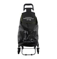 Chariot de courses - vert - le club des 5