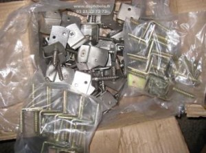 Equerre inox panneaux claustras A PARTIR DE 0.50€